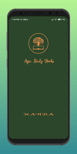 Android application Agri Study Books screenshort