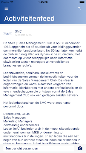 Sales Management Club Screen 3