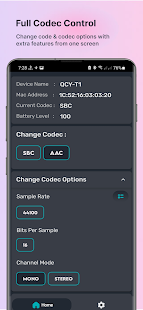 Bluetooth Codec Changer لقطة شاشة