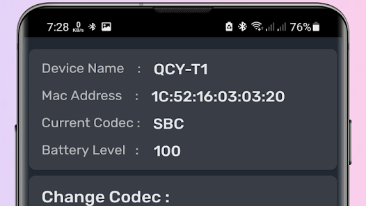 Bluetooth Codec Changer Mod APK 1.5.8 (Unlocked)(Premium) Gallery 7