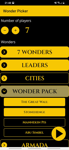 Wonder Picker Screen 3