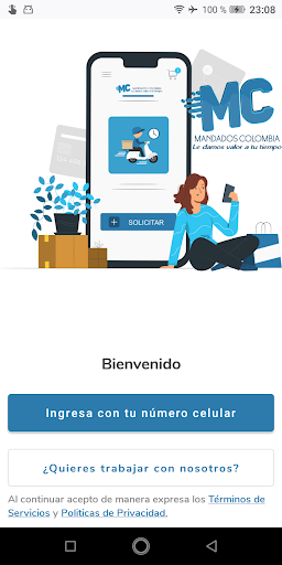 Android application Mandados Colombia screenshort