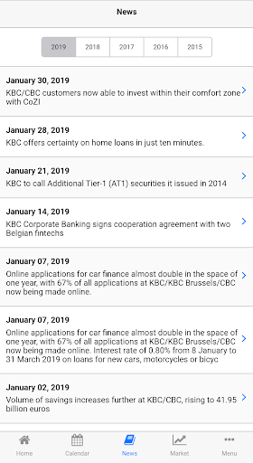 KBC Investor Relations Screen 3