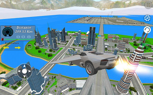 Real Flying Car Simulator Driver 2.3 APK screenshots 4