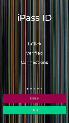 Android application iPass ID screenshort