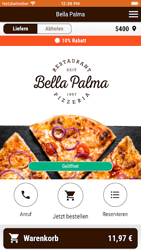 Android application Bella Palma screenshort