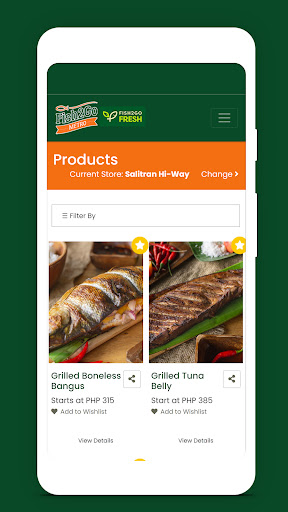 Fish2go Screen 2