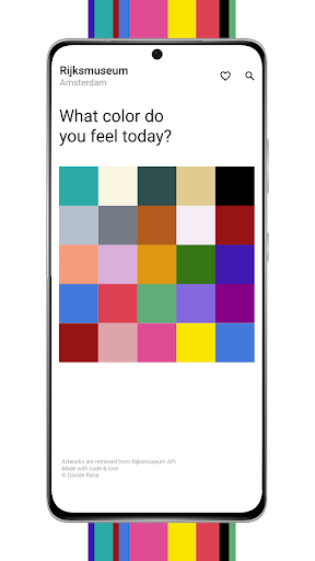 Android application Rijksmuseum screenshort