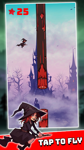 Android application Flappy Witch screenshort
