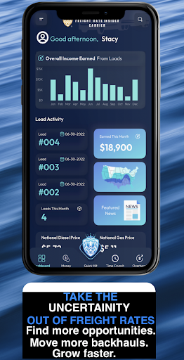 Android application Freight Rate screenshort