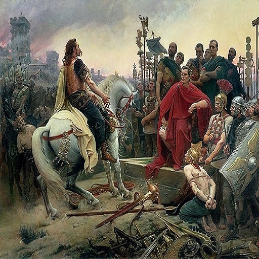 Rewrite history: Julius Ceasar logo