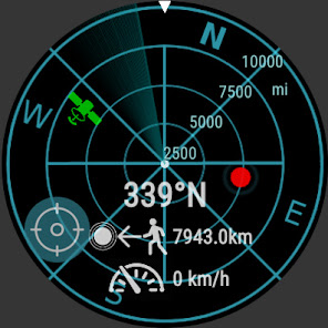 Screenshot 9 Compass Navigation (Wear OS) android