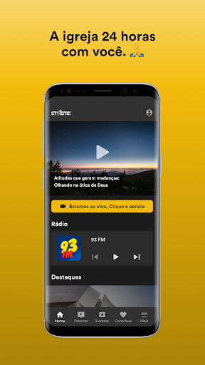 Android application Centro Avivamento Cristo Rei screenshort