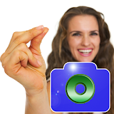 photo camera snap fingers icon