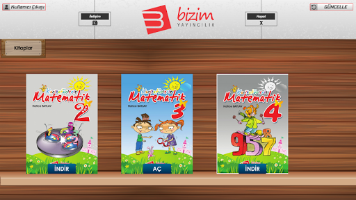 Android application Bizim Yayıncılık Kütüphane screenshort