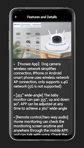 Yoosee yyp2p wifi camera guide Screen 2