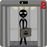 Stickman escape lift 2 icon