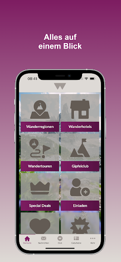 Wanderhotels Screen 3