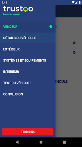 Trustoo Application Spécialist Screen 2