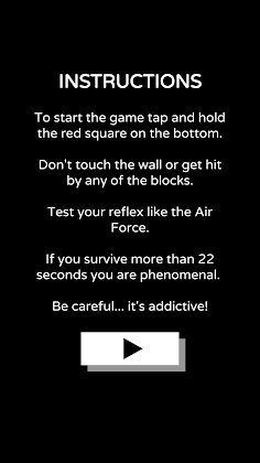 Squex: the reflex trainer - Screenshot 1