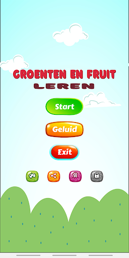Android application Groenten En Fruit Leren screenshort