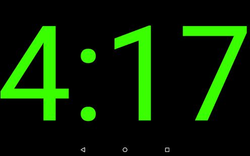Huge Clock Screenshot