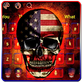 American Skull Keyboard Theme icon