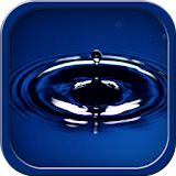 Aqua Droplet Locker Live Theme icon