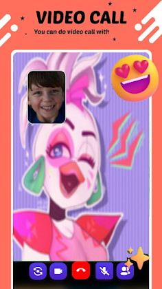 Fake Call From Glamrock Chica - Screenshot 2