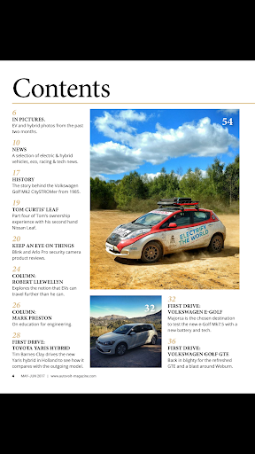 AutoVolt Magazine Screen 2