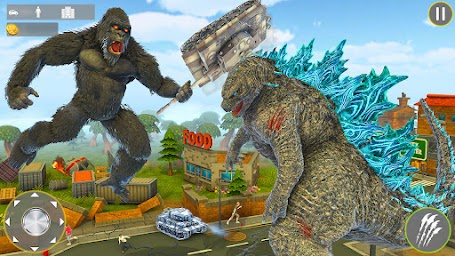 Gorilla king kong vs Godzilla