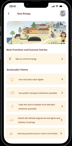 Mission LiFE App Screen 3