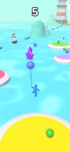 Android application Baloons Jumper screenshort