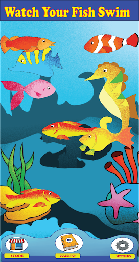 Android application Fish Keeper screenshort