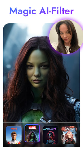 Android application Avatarro: AI Avatar Maker screenshort