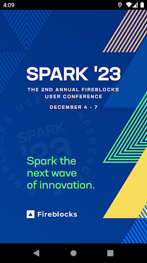 Android application SPARK '23 screenshort