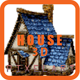 House 3D - Pixel Art icon