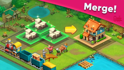 Merge Train Games 1.1.27 APK + Mod (Free purchase) for Android