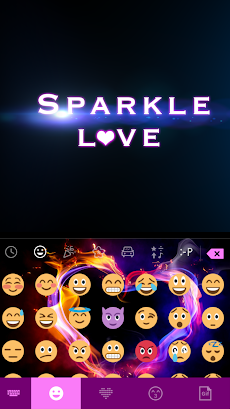 sparkle love キーボードのおすすめ画像3