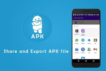 APK Export - Share APK file