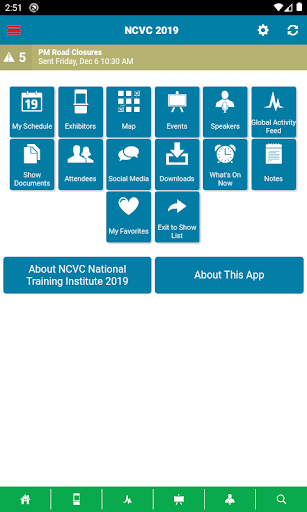 NCVC Trainings Screen 2