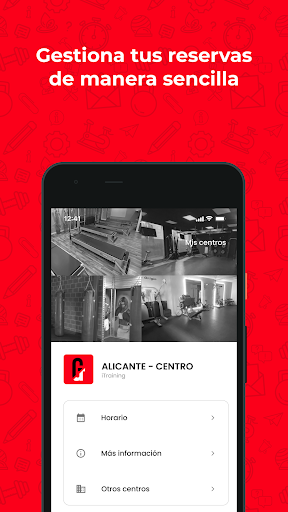 Android application GRUPOiTRAINING screenshort