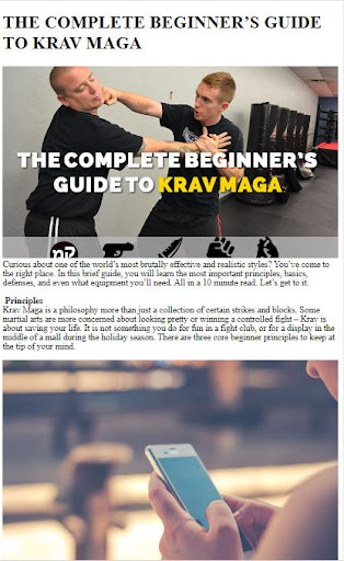 Krav Maga Self Defense Tips Screenshot 2 - AppWisp.com