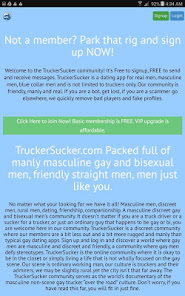 Captura de Pantalla 10 TruckerSucker gay dating truck android