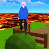 The floor is lava game parkour icon