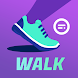 ウォーキングトレーニングアプリ：歩数計