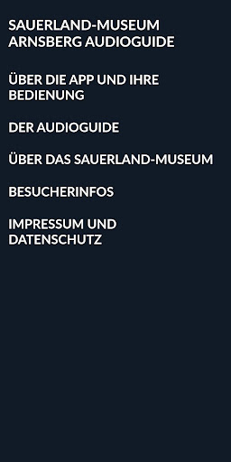 Android application Sauerland-Museum Arnsberg screenshort