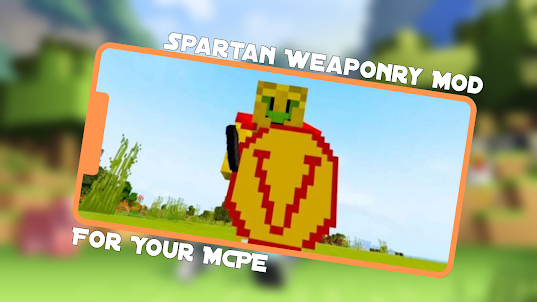 Spartan Weaponry Mod MCPE
