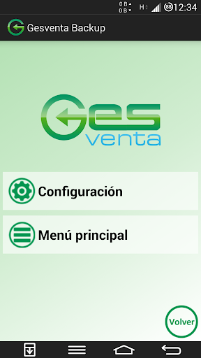 Android application Gesventa Backup screenshort