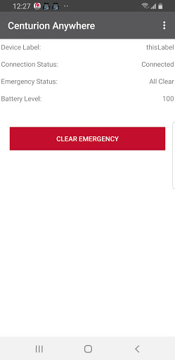 Android application Centurion Anywhere Classic screenshort